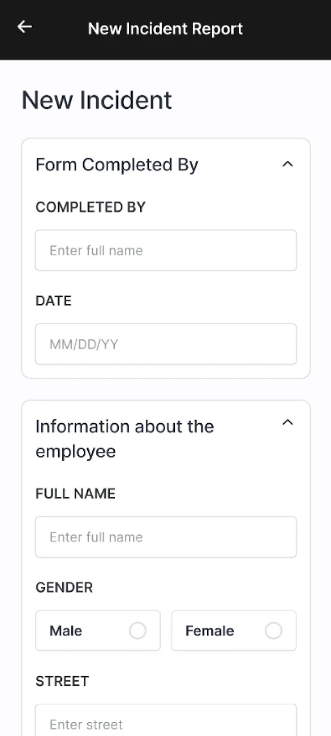 screenshot of Safety Mojo